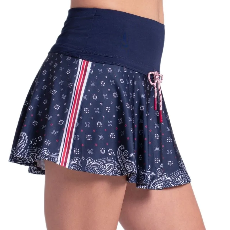 Lucky in Love Serve In Paisely - midnight navy