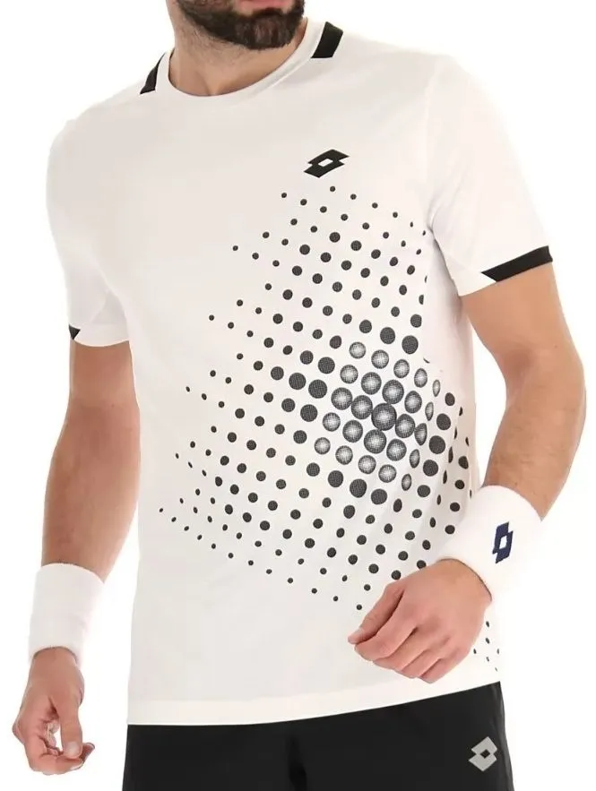 Lotto Top IV Tee 1 - bright white/all black