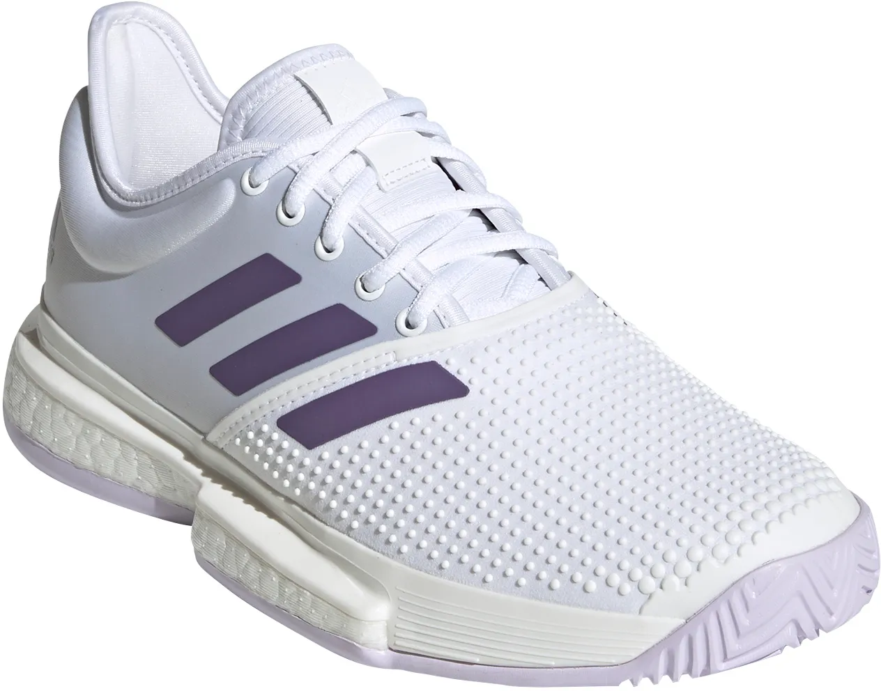 Adidas SoleCourt W - cloud white/tech purple/legacy purple