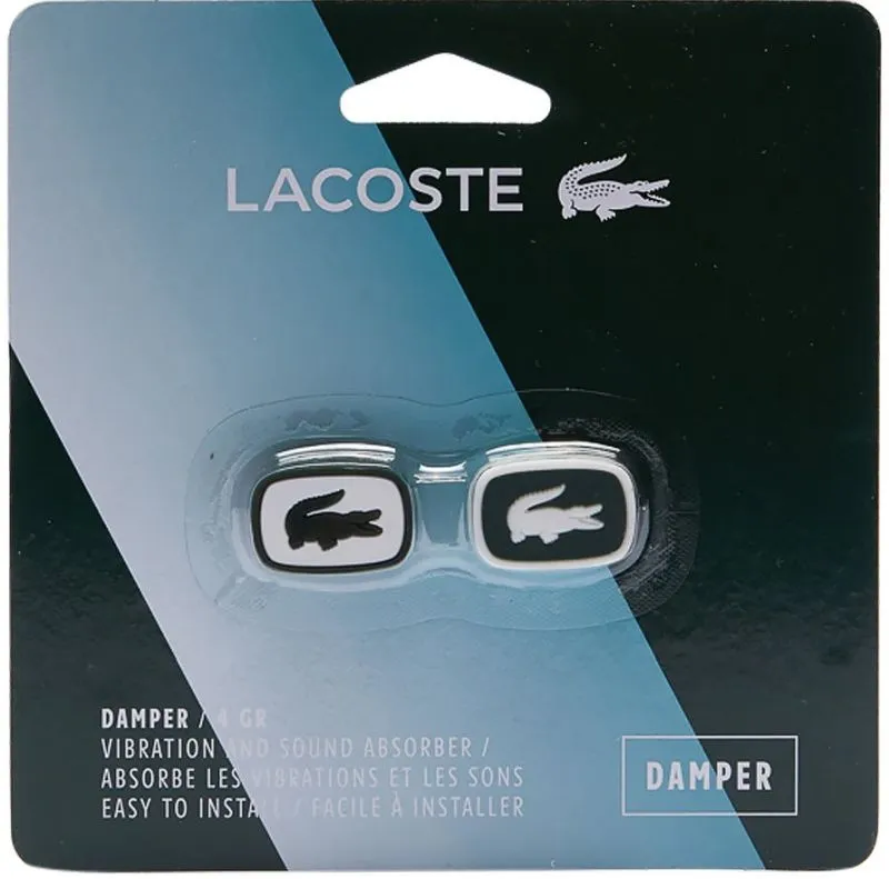 Lacoste String Vibration Dampener 2P - white/green