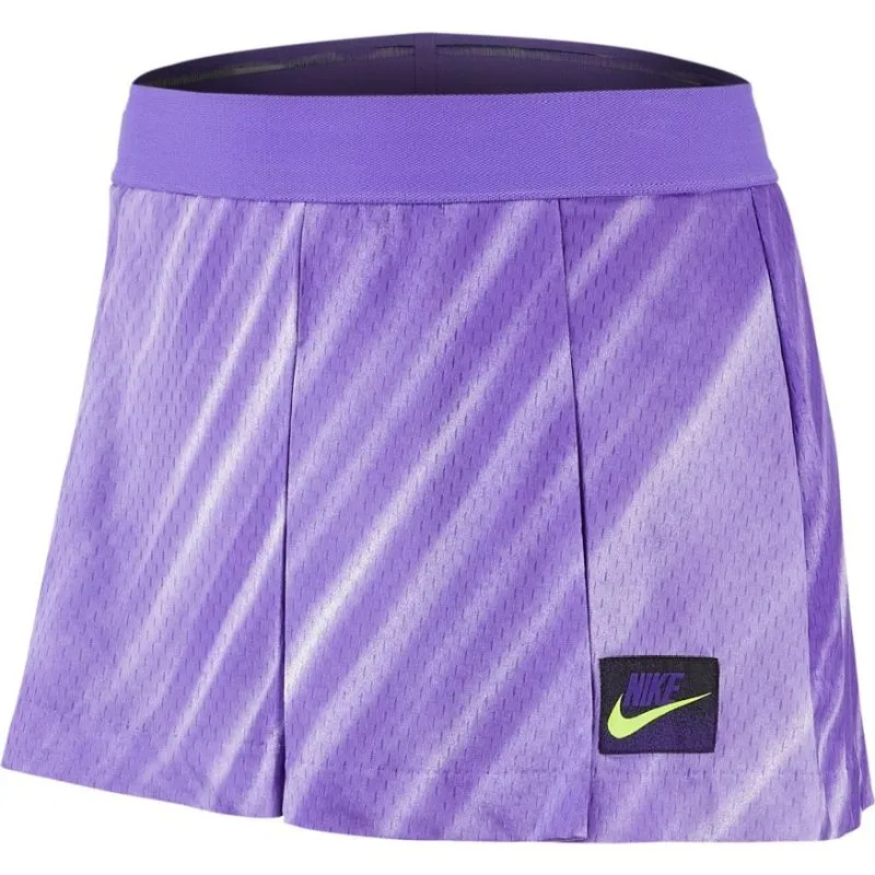 Nike Court Slam Short NY W - psychic purple/black/court purple/volt