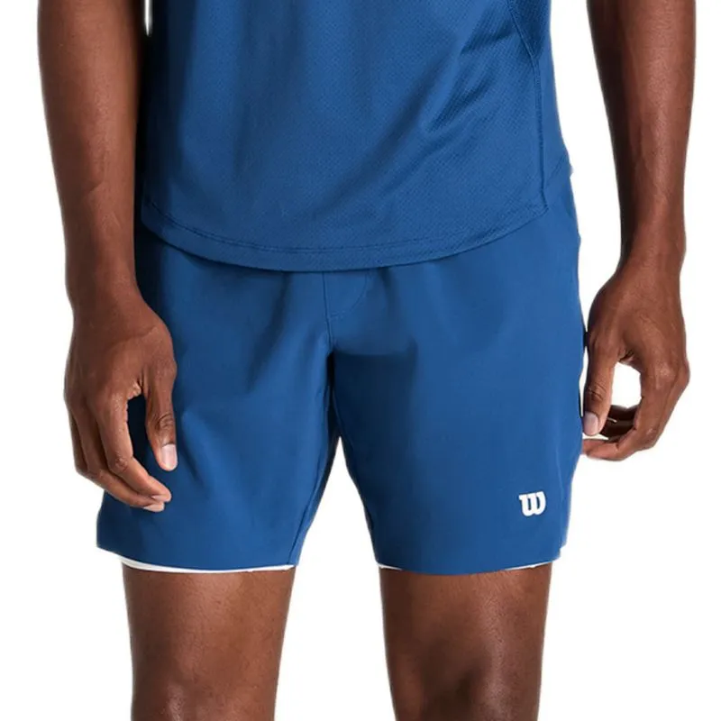 Wilson Tournament Short 7" Unlined - blue