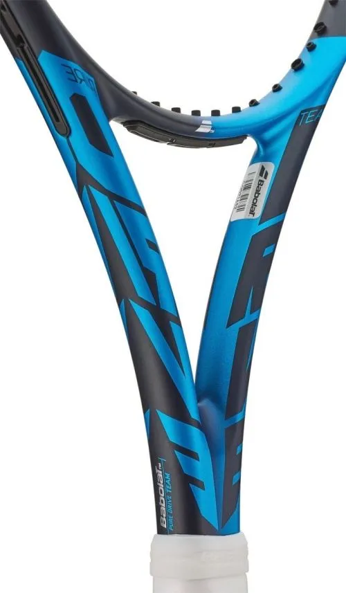 Babolat Pure Drive Team 2021 - blue + naciąg + usługa serwisowa