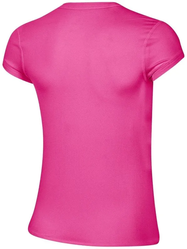 Nike Court Dry Top SS W - vivid pink/white