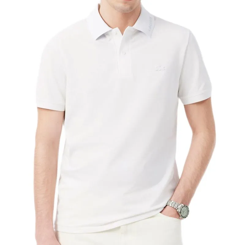 Lacoste Slim Fit Pique - white
