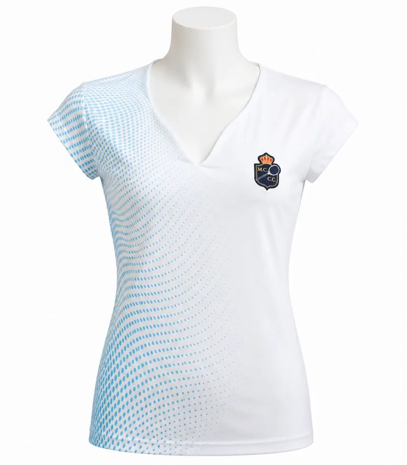 Monte-Carlo Country Club MCCC Patch & Print - white