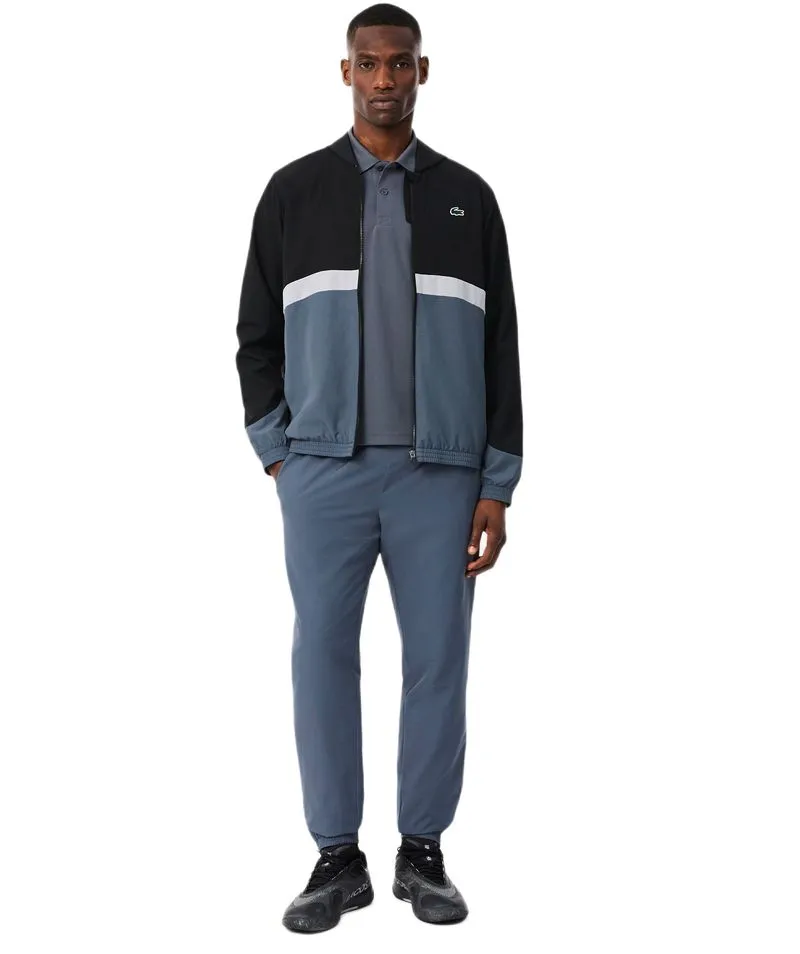 Lacoste Sport Printed Colour Block - black/grey