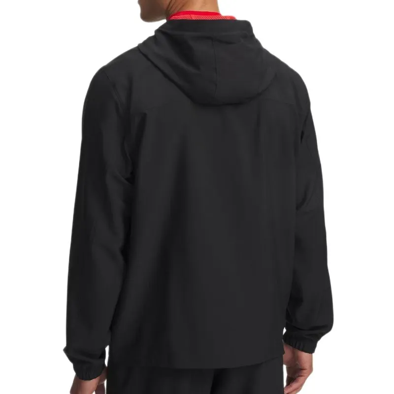 Under Armour Tech Sport Woven - black/racer red