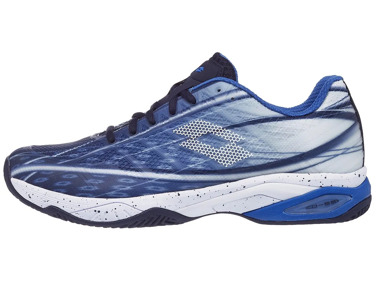 Lotto Mirage 300 Clay - navy blue/all white