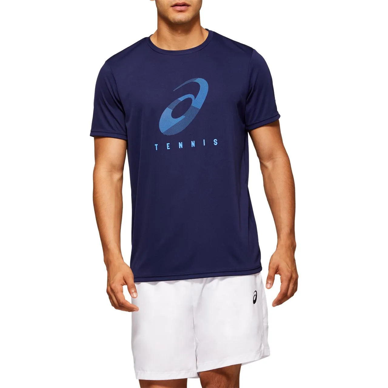 Asics Practice M Spiral T - peacoat