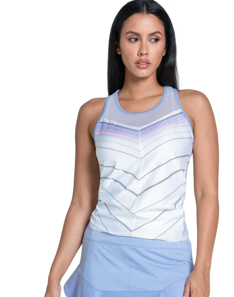 Lucky in Love Lavender Love Tie Back Tank - blav Lucky in Love Lavender Love Tie Back Tank - blav