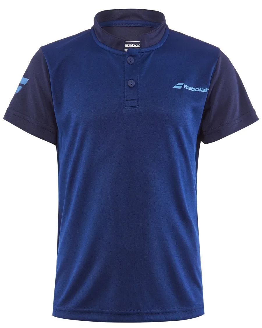 Babolat Play Polo Boy - estate blue