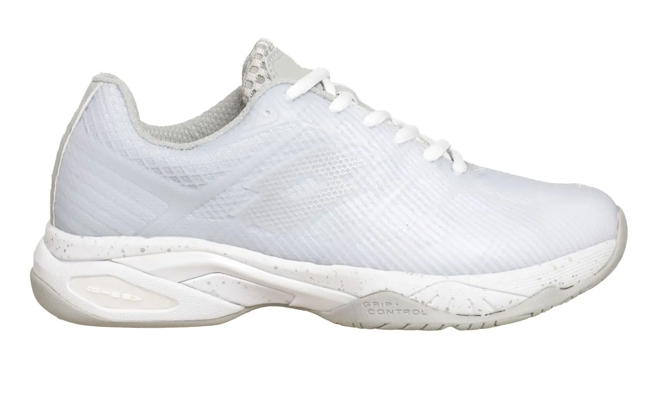 218997whitegrey Lotto Mirage 300 III SPD - all white/vapor gray