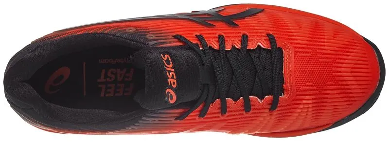 Asics Solution Speed FF Clay - cherry tomato/black