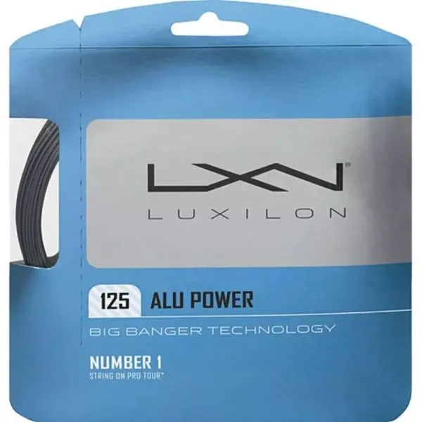 Luxilon Big Banger Alu Power Silver 1,25 (12.2 m) (Recommended) Luxilon Big Banger Alu Power Silver 125 (12.2 m)