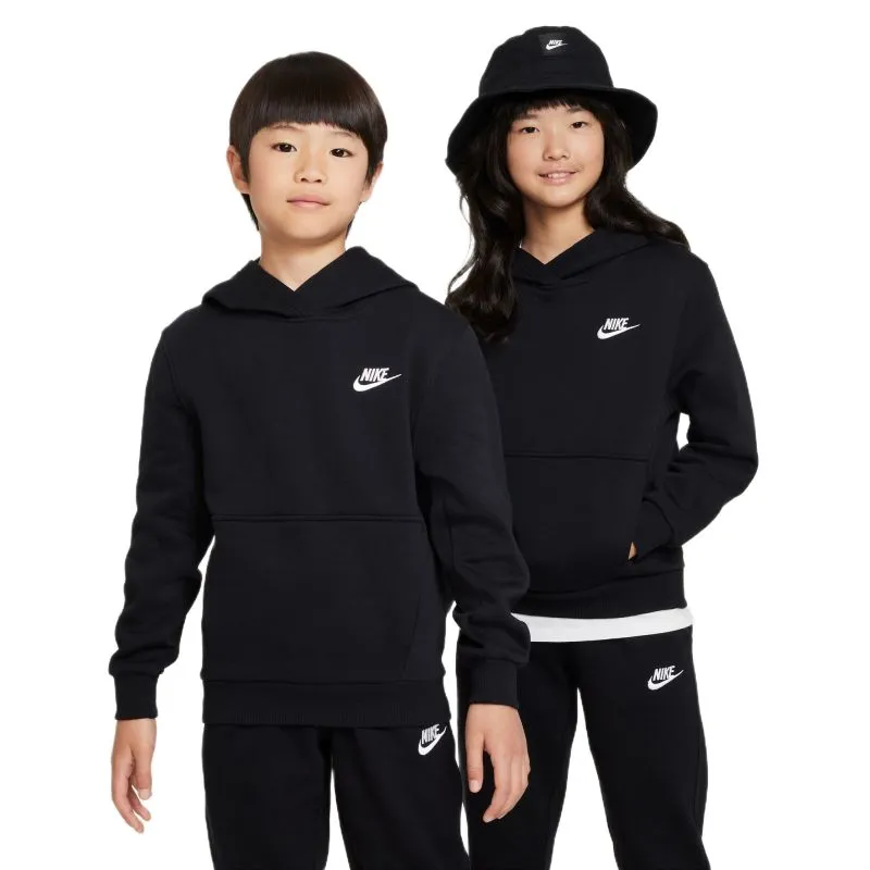 Nike Sportswear Club Fleece Pullover - black/white Nike Sportswear Club Fleece Pullover - black/white