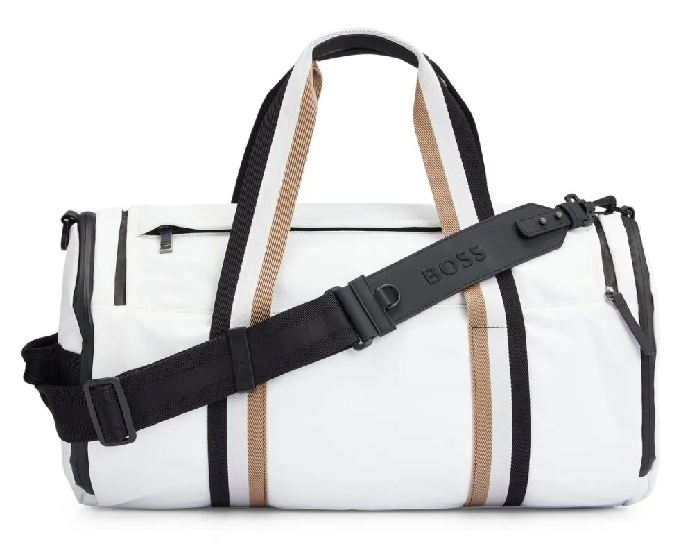 BOSS x Matteo Berrettini Thunder Holdall - open white