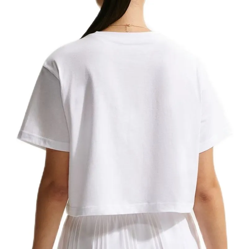 Nike Tennis Slam Crop - white