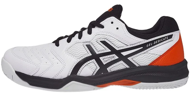 asics-gel-dedicate-6-clay-white-black-3 Asics Gel-Dedicate 6 Clay - white/black