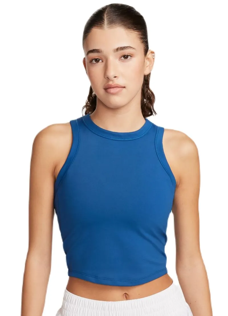 Nike One Fitted Dir-Fit Short Sleeve Crop Tank Nike One Fitted Dir-Fit Short Sleeve Crop Tank