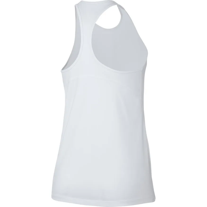 Nike Pro Tank All Over Mesh - white