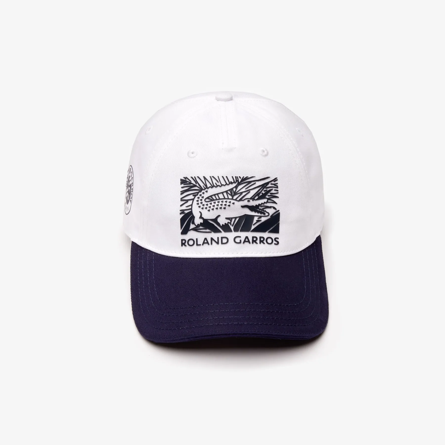 Lacoste Roland Garros Edition Printed Cap - white/navy