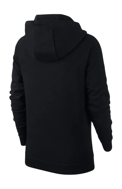 nike-sportswear-essential-hoodie-po-fleece-w-black-white-2 Nike Sportswear Essential Hoodie PO Fleece W - black/white
