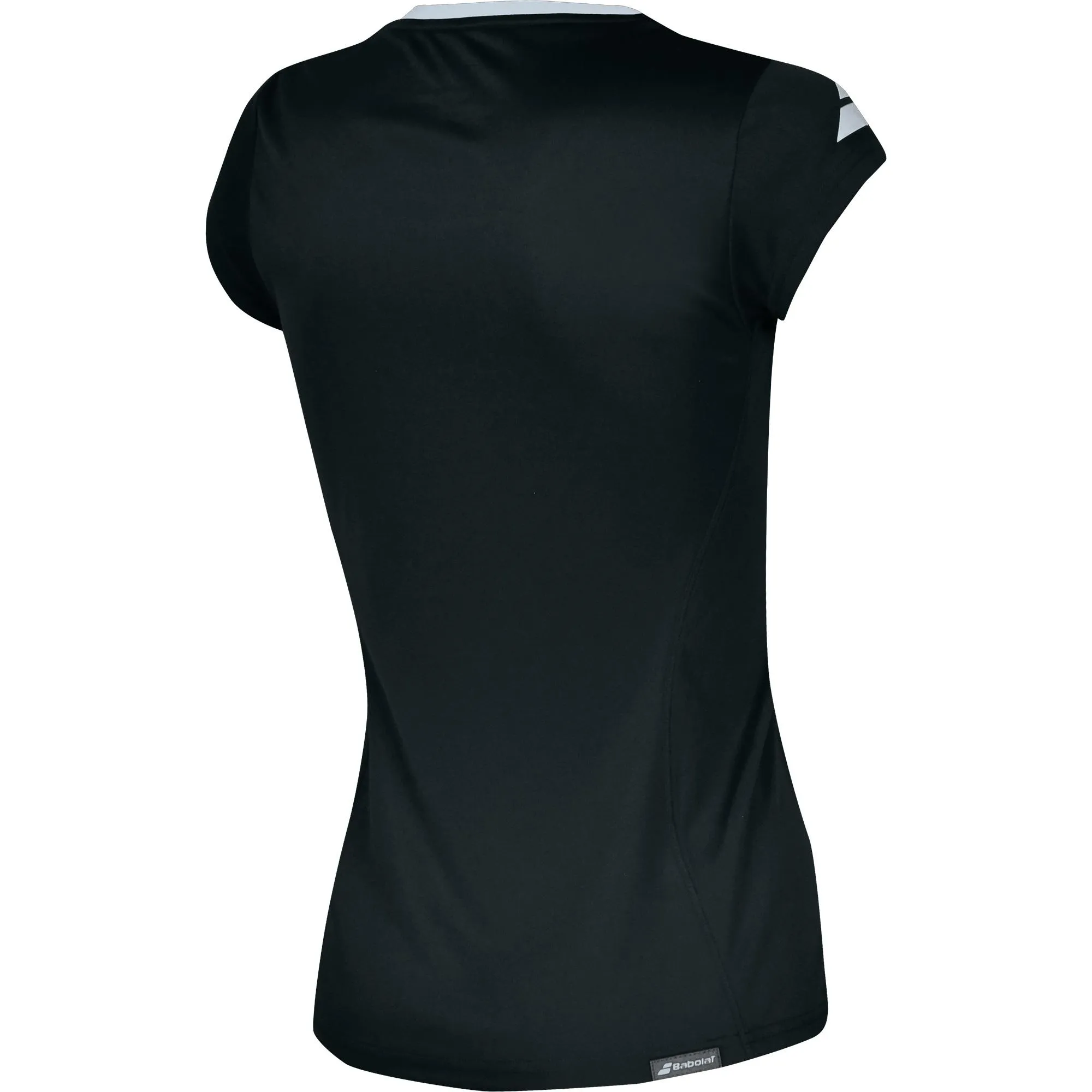 babolat-core-flag-tee-women-black-black-2 Babolat Core Flag Tee Women - black/black