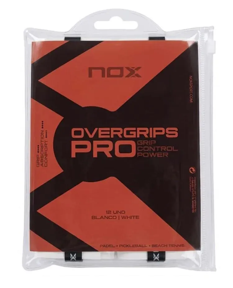 NOX Overgrip Pro 12P - white