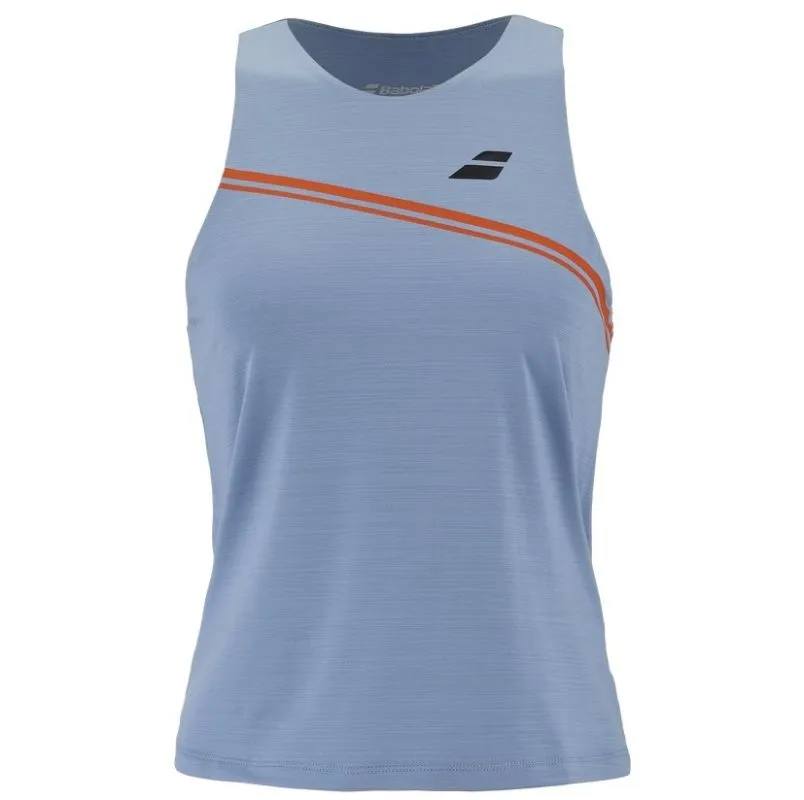 Women's top Babolat Play Tank - forever blue - Blue