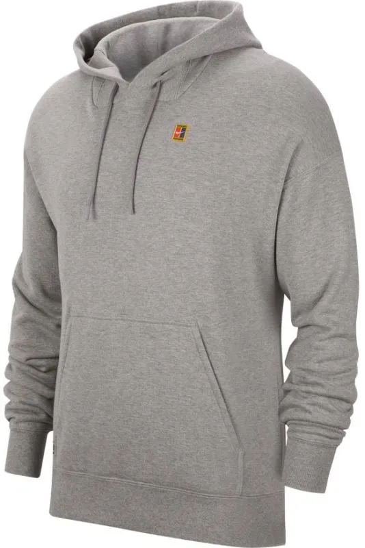 nike-court-fleece-hoodie-heritage-dark-grey-heather-1 Nike Court Fleece Hoodie Heritage - dark grey heather