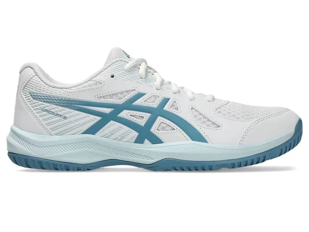 Asics Upcourt 6 - white/saba blue Asics Upcourt 6 - white/saba blue