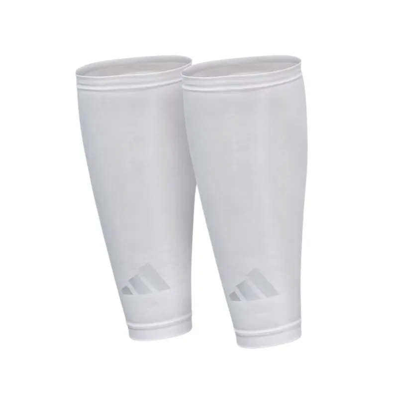 Adidas Aeroready Compression Calf Sleeves - white