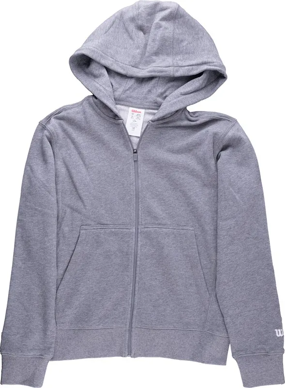 Wilson Kids Unisex Team Zip - medium gray heather