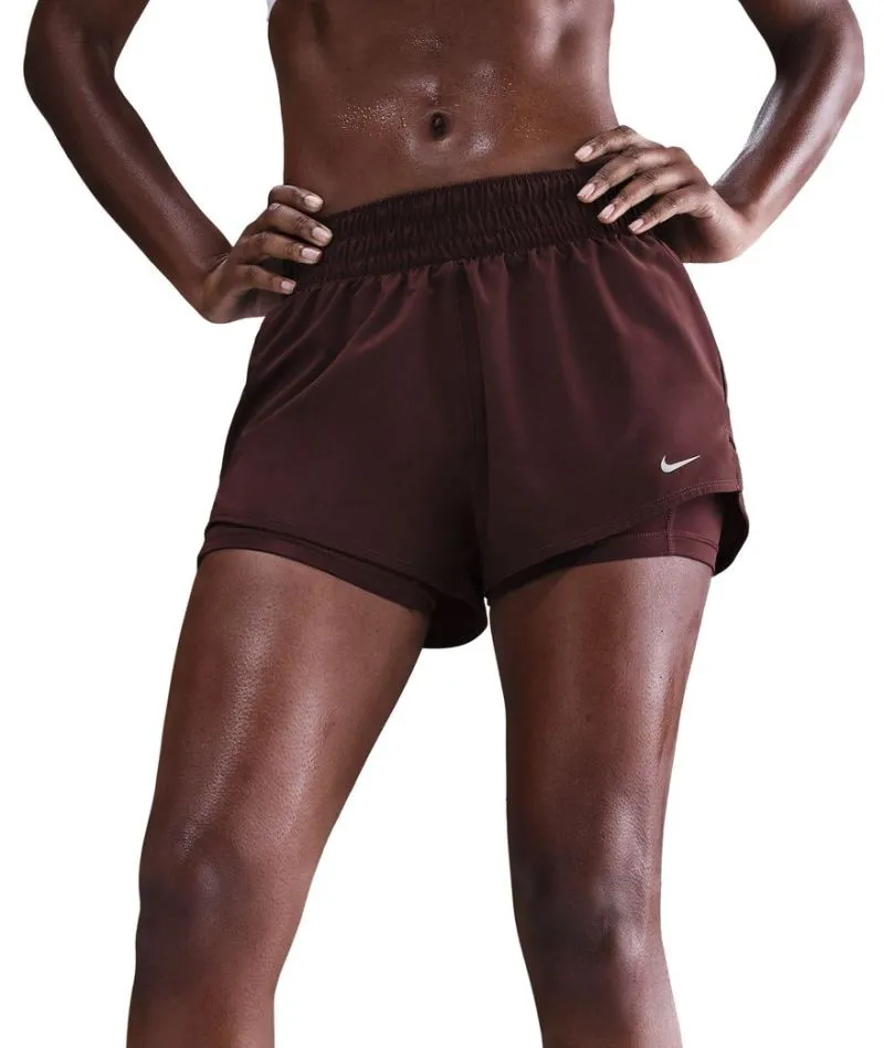 Nike Dri-Fit One 2-in-1 - burgundy crush/reflective silver Nike Dri-Fit One 2-in-1 - burgundy crush/reflective silver