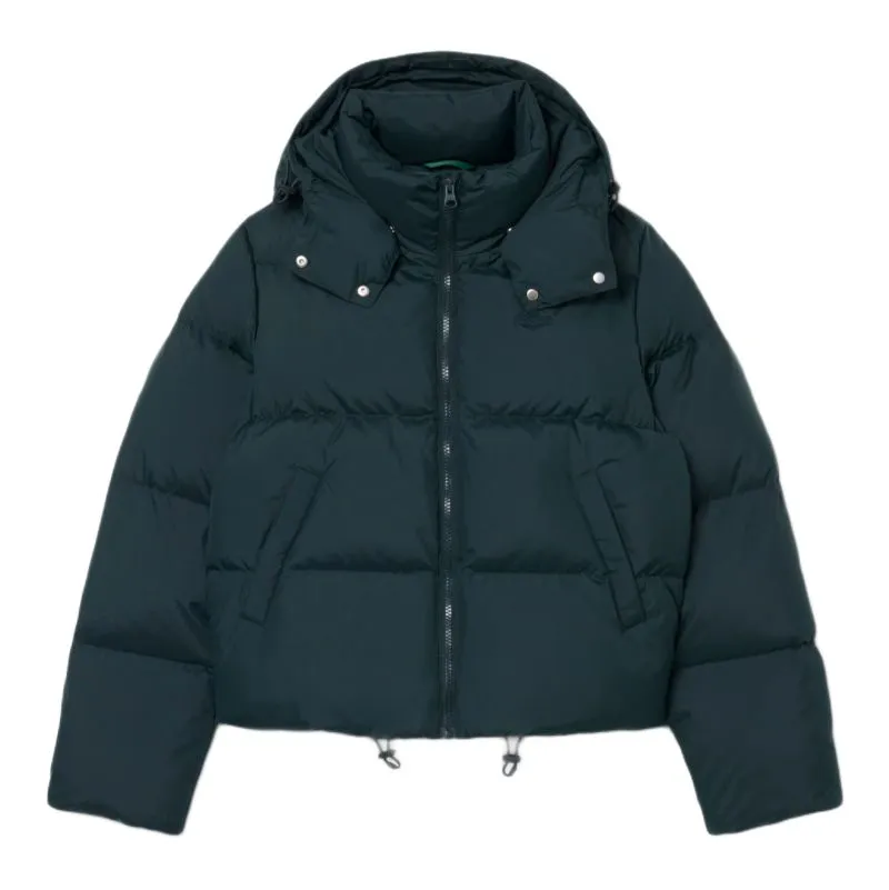 Lacoste Water-Repellent Hooded Down - dark varech Lacoste Water-Repellent Hooded Down - dark varech