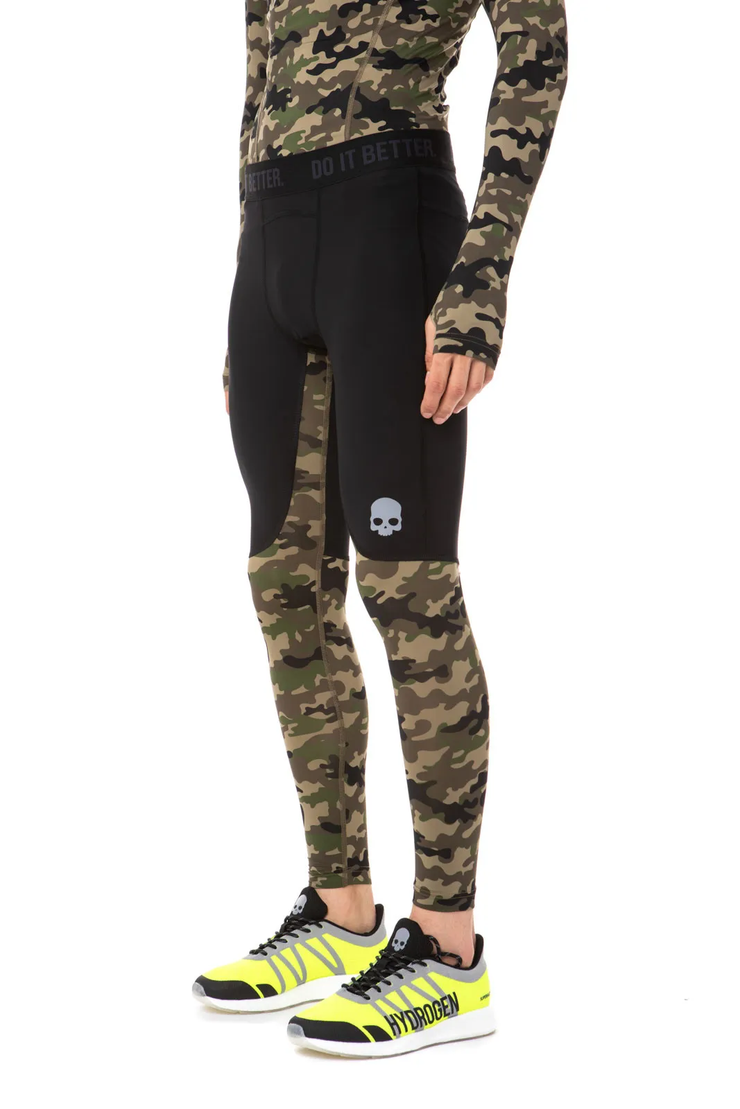 Hydrogen Printed Leggings Man - camouflage