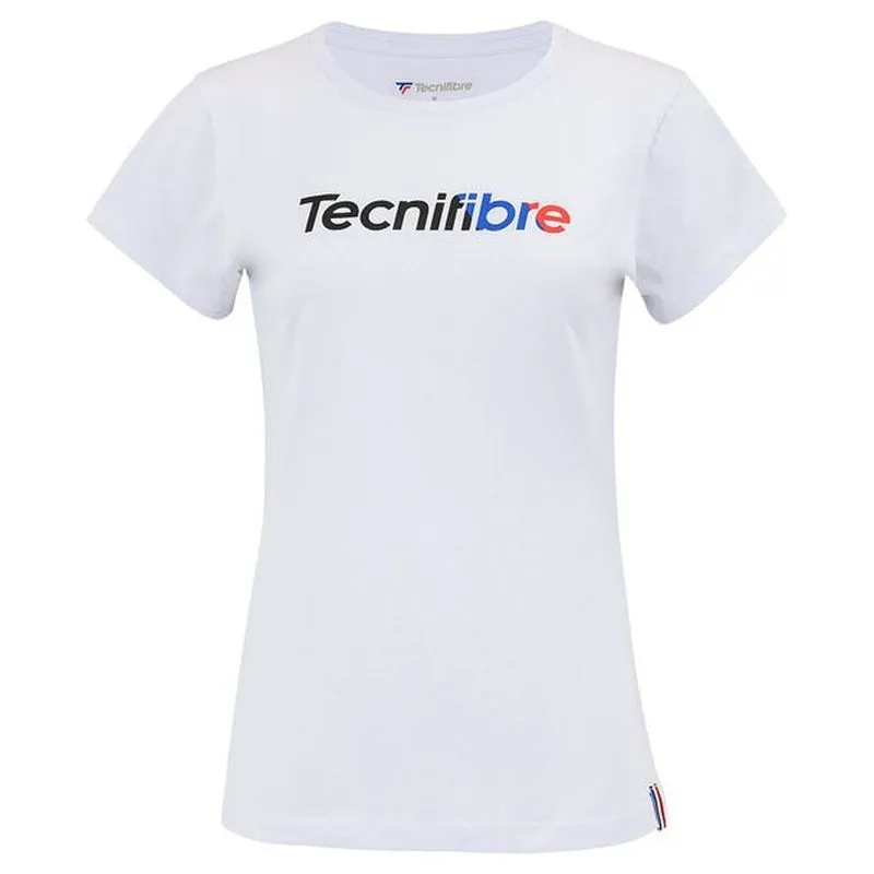 Girls' T-shirt Tecnifibre Club T-Shirt Girls - white - White