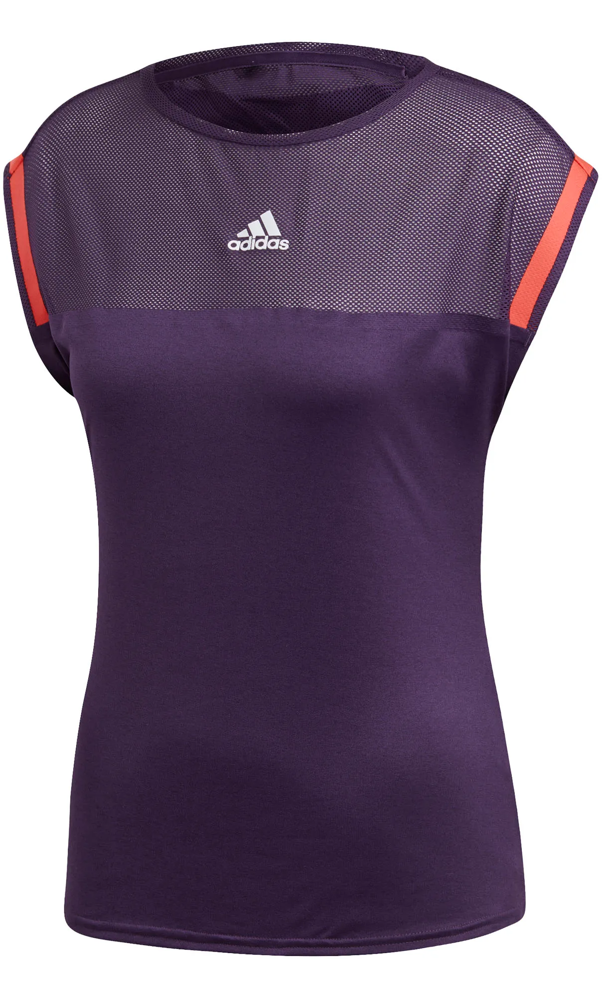 Adidas Escouade Tee - legend purple/shock red