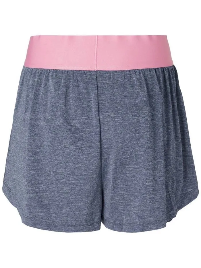 Nike Court Dri-Fit Advantage Short W - obsidian/obsidian/elemental pink/white