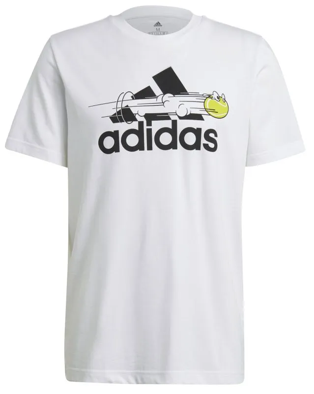 Adidas Graphic Logo Tee M - white Adidas Graphic Logo Tee M - white