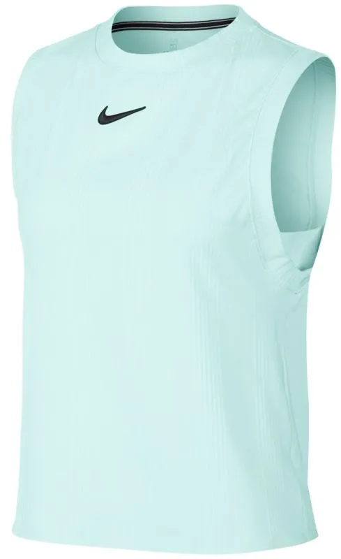 Nike Court Dry Tank Maria - teal tint/black Nike Court Dry Tank Maria - teal tint/black