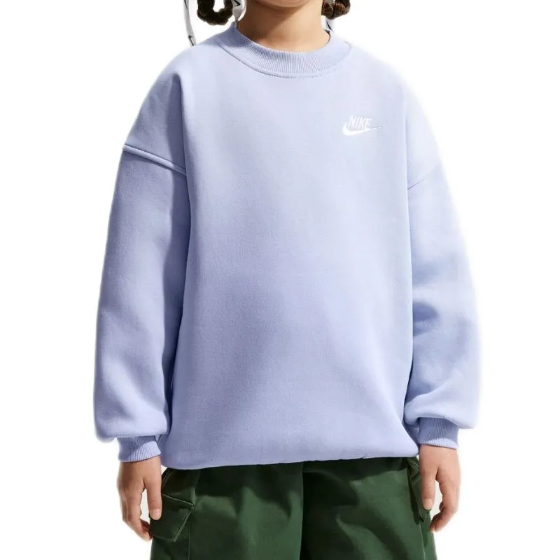 Nike Kids Sportswear Club Fleece Oversized - ghost/white Nike Kids Sportswear Club Fleece Oversized - ghost/white