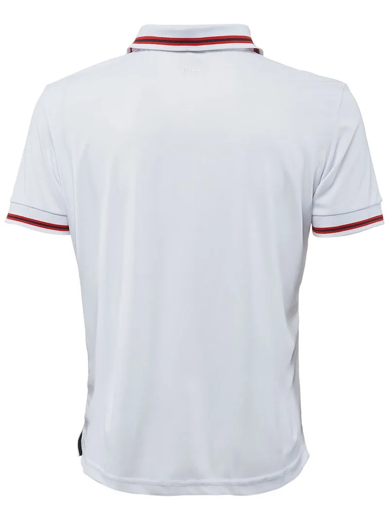 Fila Polo Button "Piro" M - white