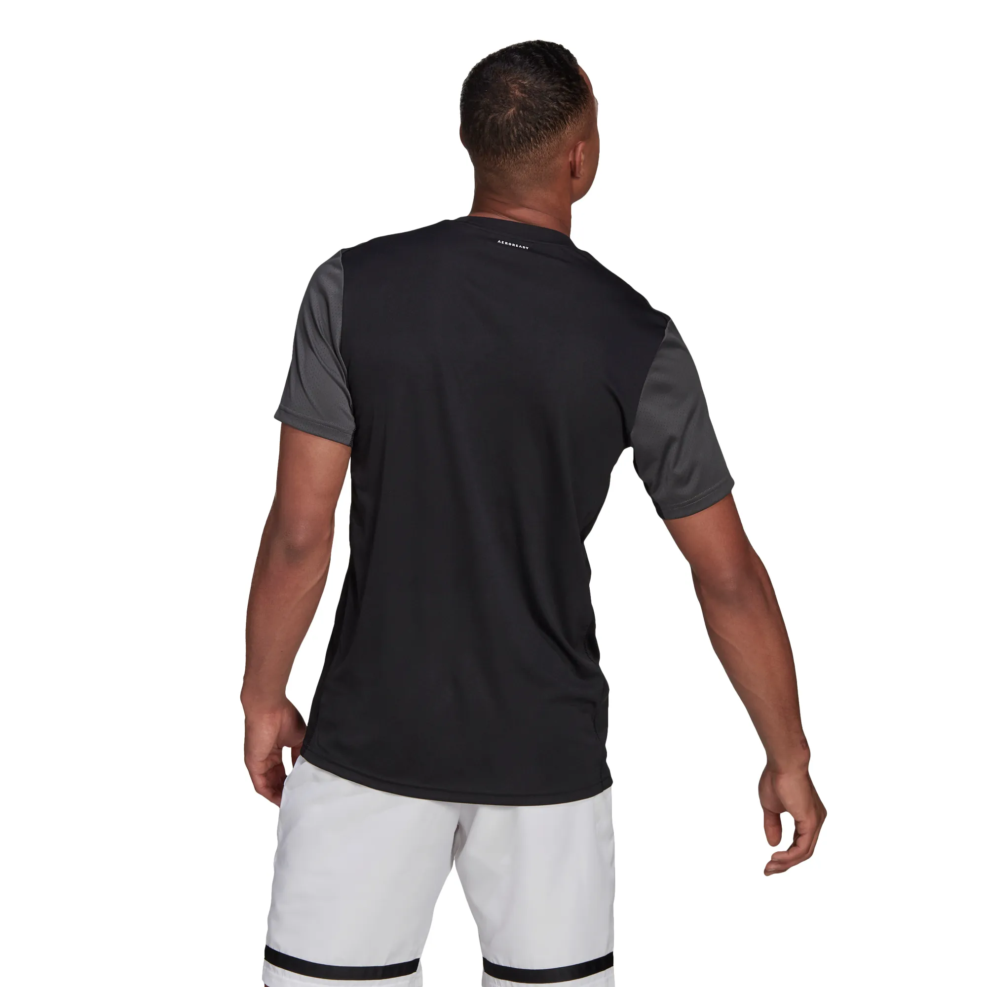 Adidas Club Tee M - black/grey six/white