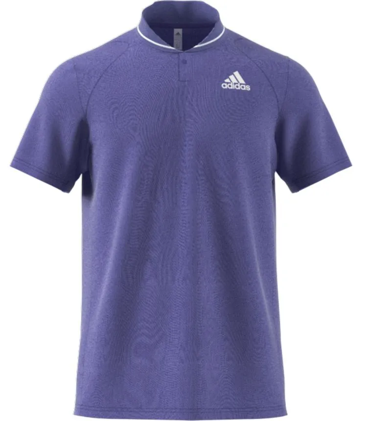 Adidas Club Rib Polo M - purple/white