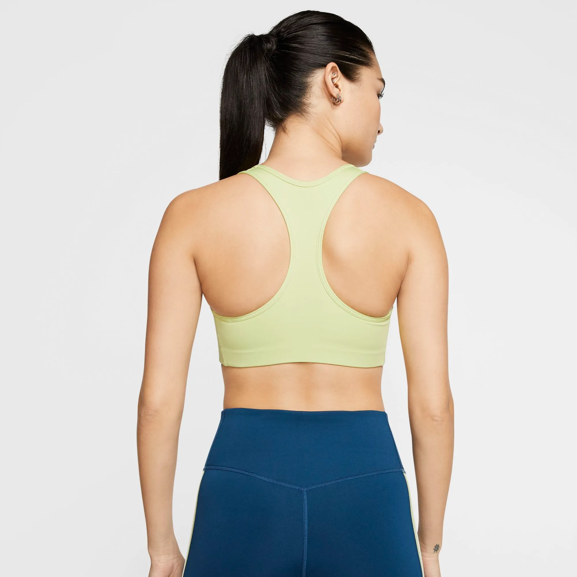 Nike Swoosh Bra Pad - limelight/black