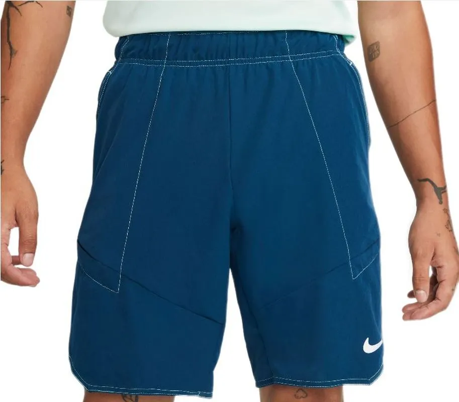 Nike Court Dri-Fit Advantage Short 9in - valerian blue/white