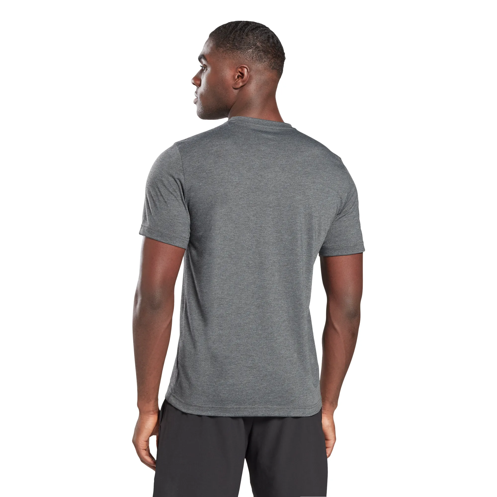 Reebok Training Vector T-Shirt M - dark grey heather