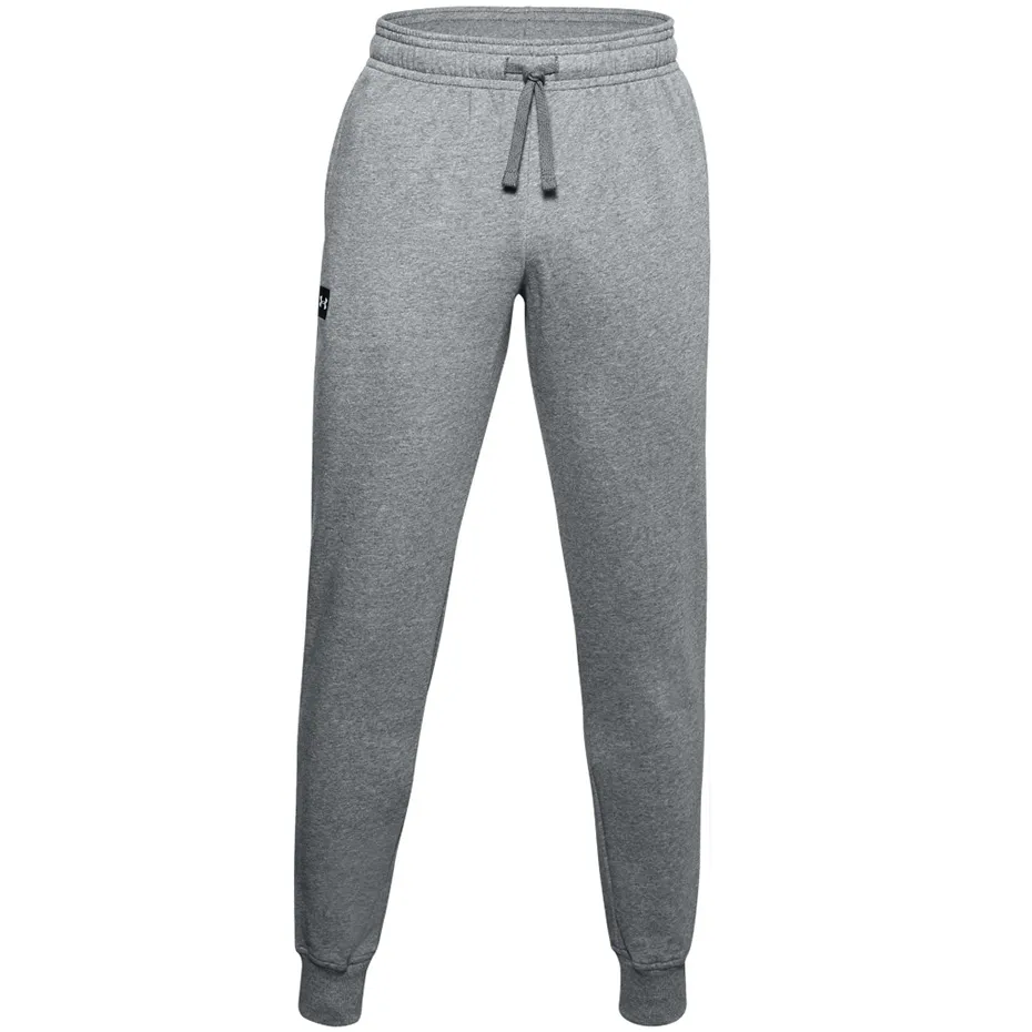 Under Armour Rival Fleece Jogger - pitch gray light heather/onyx white
